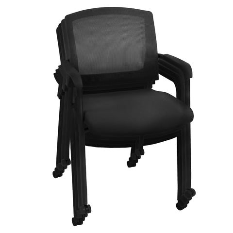 Romig Knight Multi-Purpose Office Mesh Stacking Side Chair