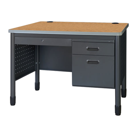 Romig Mesa Steel Teachers Office Desk