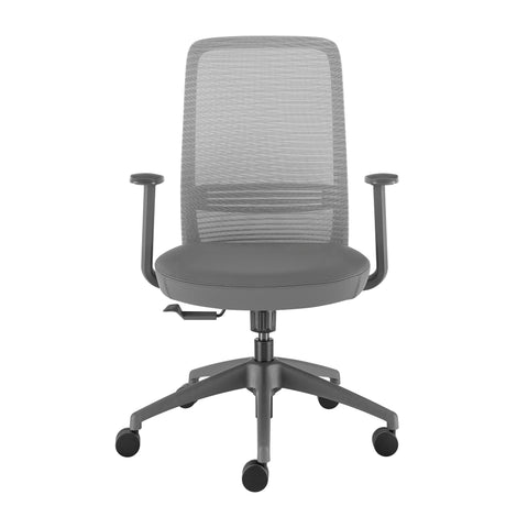 Gray PU seat