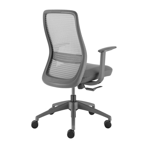 Gray PU seat