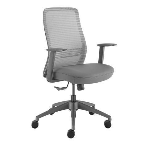 Gray PU seat