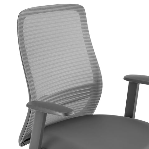Gray PU seat
