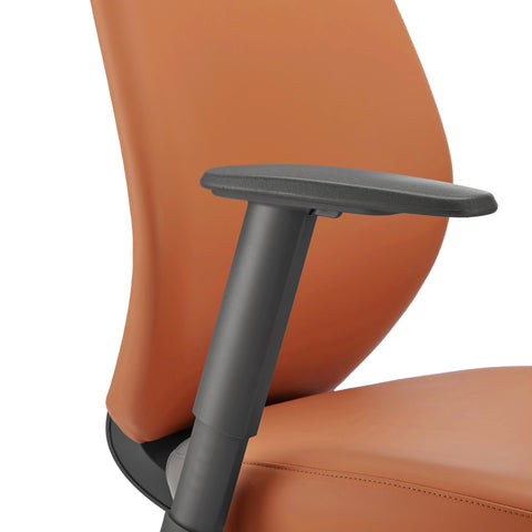 Cognac / Low Back Office Chair