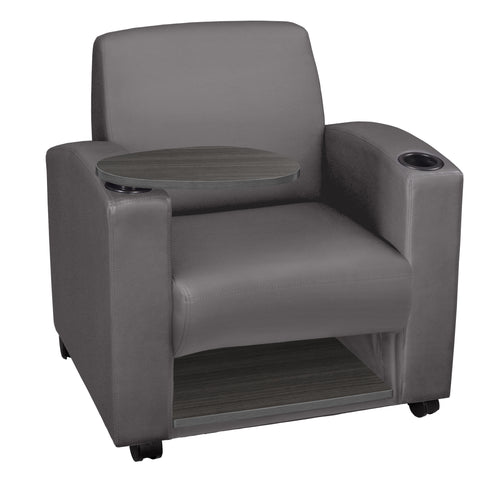 Regency Nova Arm Chair with Sleek Vinyl Upholstery, Ergonomic and Durable Design, Comfortable Seating for Offices, Homes, Study Areas, Lounges, Classrooms, Waiting Rooms, or Conference Rooms