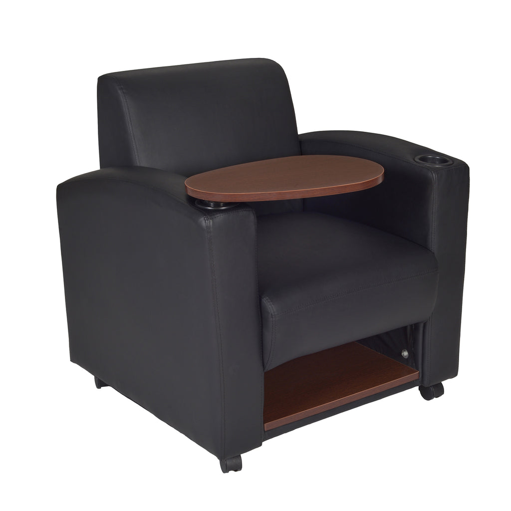 Regency Nova Arm Chair with Sleek Vinyl Upholstery, Ergonomic and Durable Design, Comfortable Seating for Offices, Homes, Study Areas, Lounges, Classrooms, Waiting Rooms, or Conference Rooms