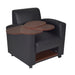 Black / Lounge Chair with Storage