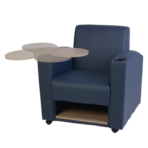 Navy Blue / Noble Oak / With Storage