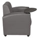 Grey / Lounge Chair with Tablet Arm