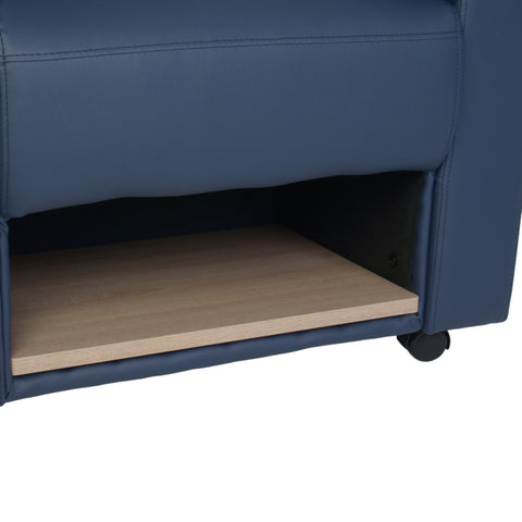 Navy Blue / Noble Oak / With Tablet Arm