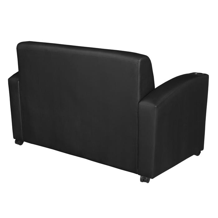 Black / Loveseat No Storage