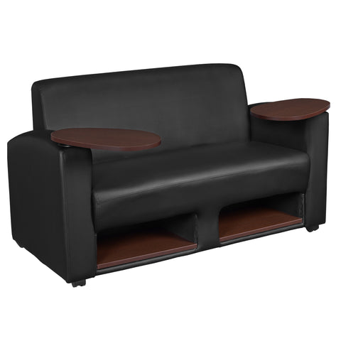 Regency Supernova Loveseat with Sleek Vinyl Upholstery, Ergonomic and Durable Design, Comfortable Seating for Offices, Homes, Lounges, Classrooms, Waiting Rooms, or Conference Areas