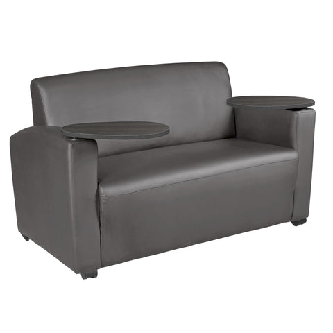 Regency Supernova Loveseat with Sleek Vinyl Upholstery, Ergonomic and Durable Design, Comfortable Seating for Offices, Homes, Lounges, Classrooms, Waiting Rooms, or Conference Areas