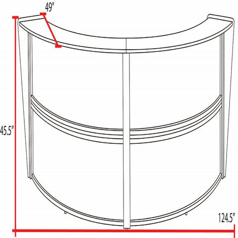 Grey / Plexi Double Unit