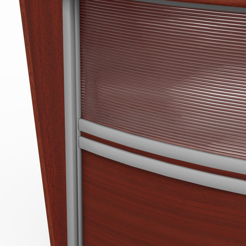 Mahogany / Plexi Triple Unit