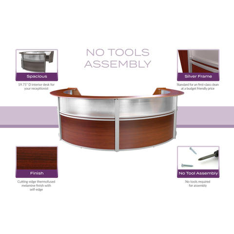 Cherry / Plexi Four Unit