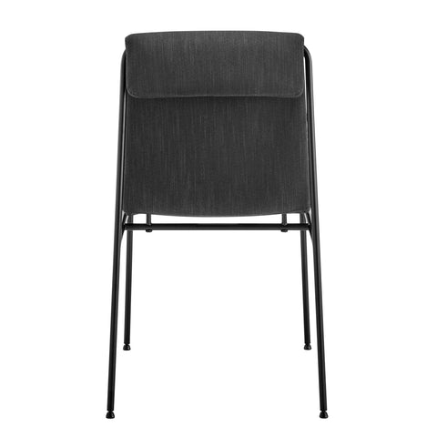 Anthracite / Upholstered Dining Chair, Set of 2