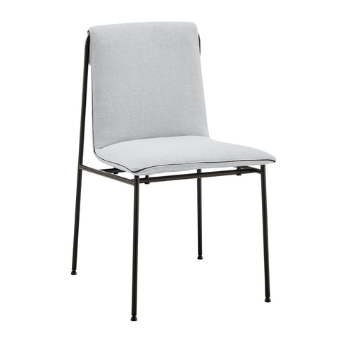 Light Gray / Upholstered Dining Chair, Set of 2