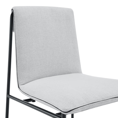 Light Gray / Upholstered Dining Chair, Set of 2