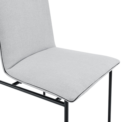 Light Gray / Upholstered Dining Chair, Set of 2
