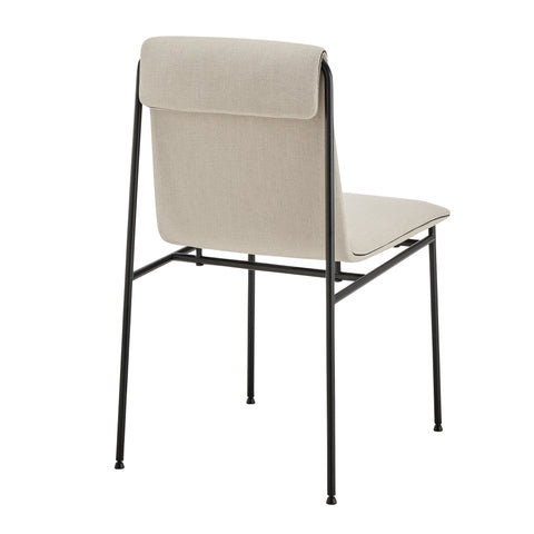 Tan / Upholstered Dining Chair, Set of 2