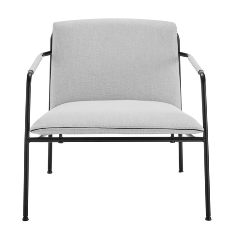 Light Gray / Upholstered Lounge Chair