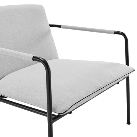 Light Gray / Upholstered Lounge Chair