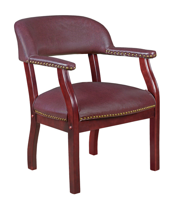 Regency Low Curved Back with Saddle Seat Ivy League Captain Chair