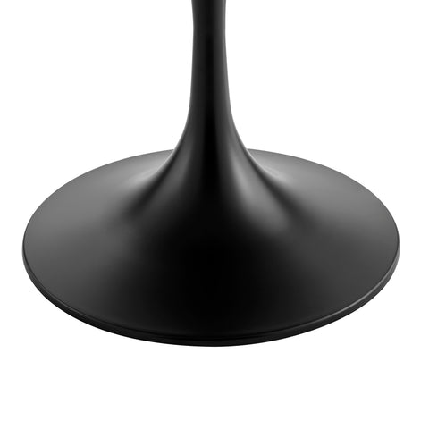 Black/Matte Black / 40 Round Dining Table