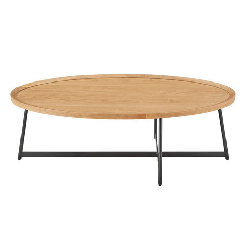 Oak / Oval Coffee Table