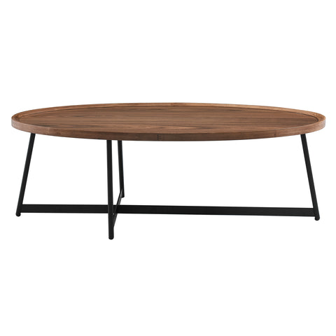 Walnut / Oval Coffee Table