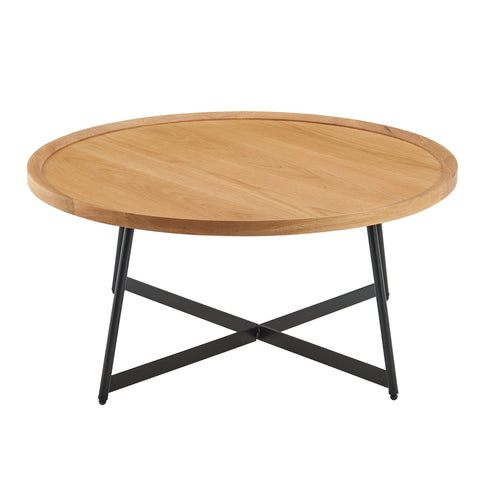 Oak / Round Coffee Table