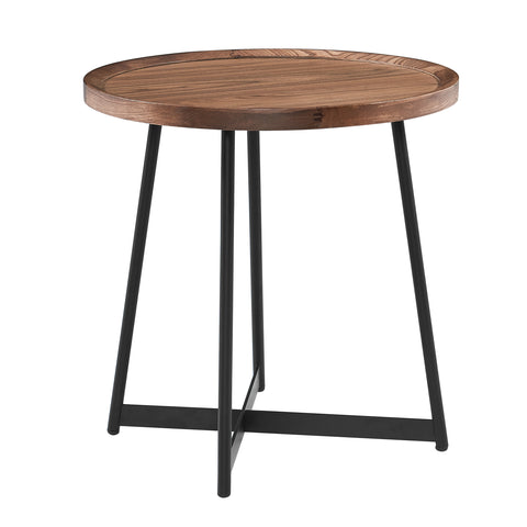 Walnut / Round Side Table