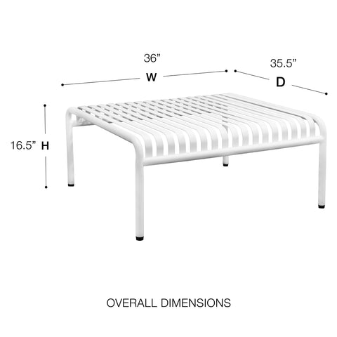 White / 36 Coffee Table