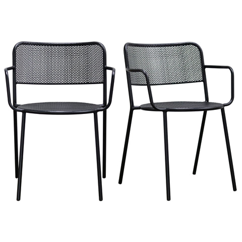 Black / Arm Chair
