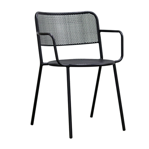 Black / Arm Chair