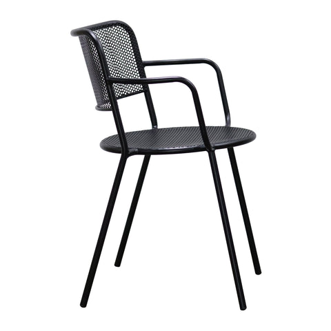Black / Arm Chair