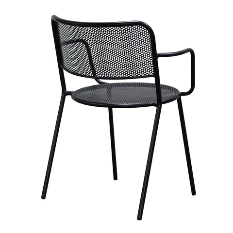 Black / Arm Chair
