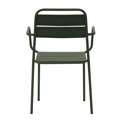 Dark Green / Set of 2 Arm Chairs