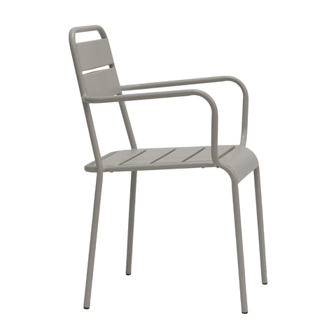 Oyster Gray / Set of 2 Arm Chairs