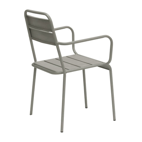 Oyster Gray / Set of 2 Arm Chairs