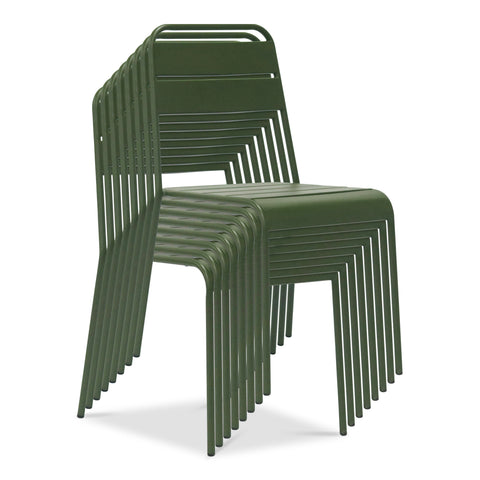 Dark Green / Set of 2 Side Chairs