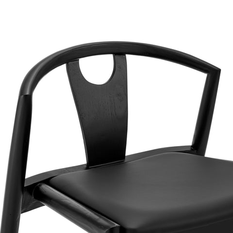 Black Leatherette/Black