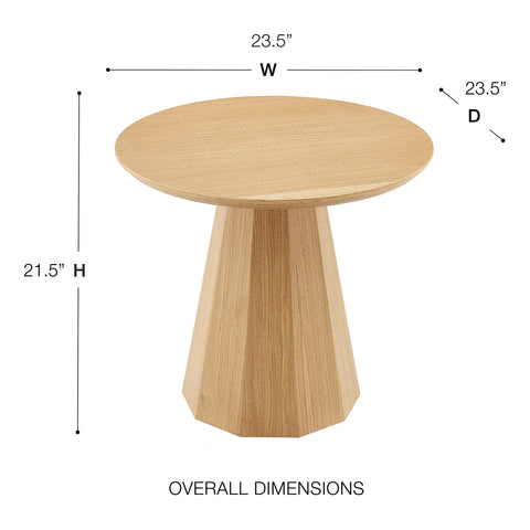 Oak / 24 Side Table