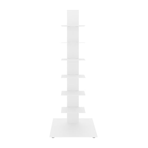 White / 38 6-Shelf Bookcase