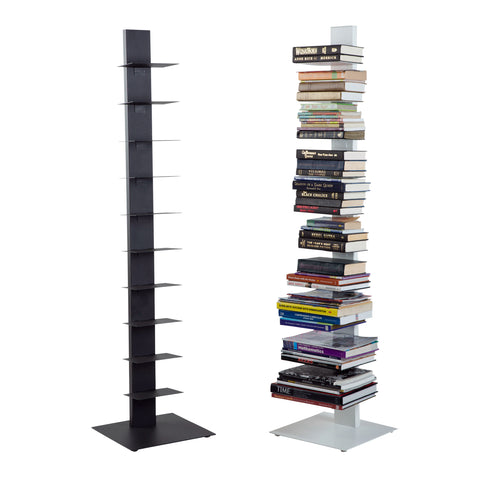 Anthracite / 60 10-Shelf Bookcase