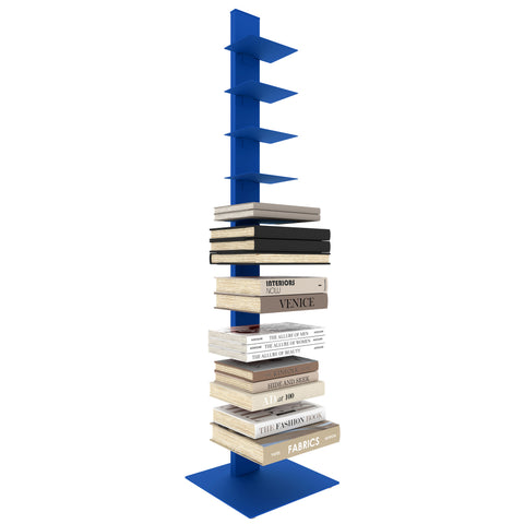 Blue / 60 10-Shelf Bookcase