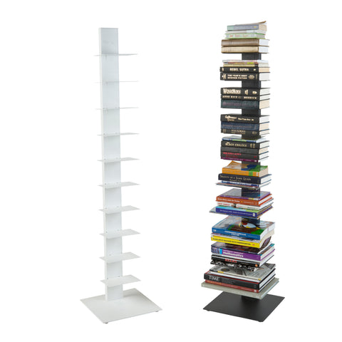 White / 60 10-Shelf Bookcase