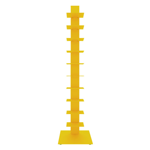 Yellow / 60 10-Shelf Bookcase