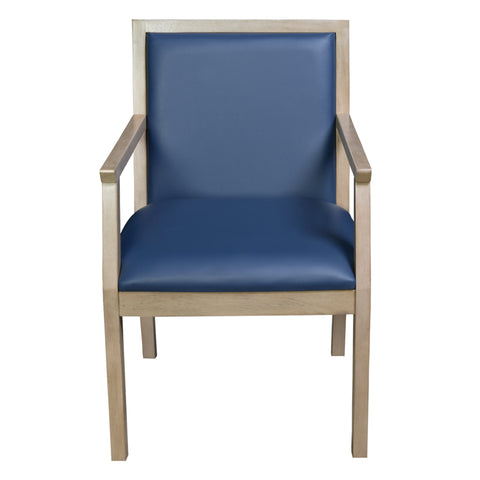 Noble Oak / Navy Blue