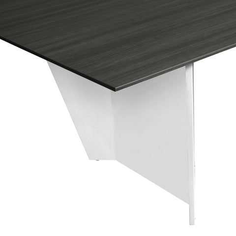 Ash Grey / White / 8 ft